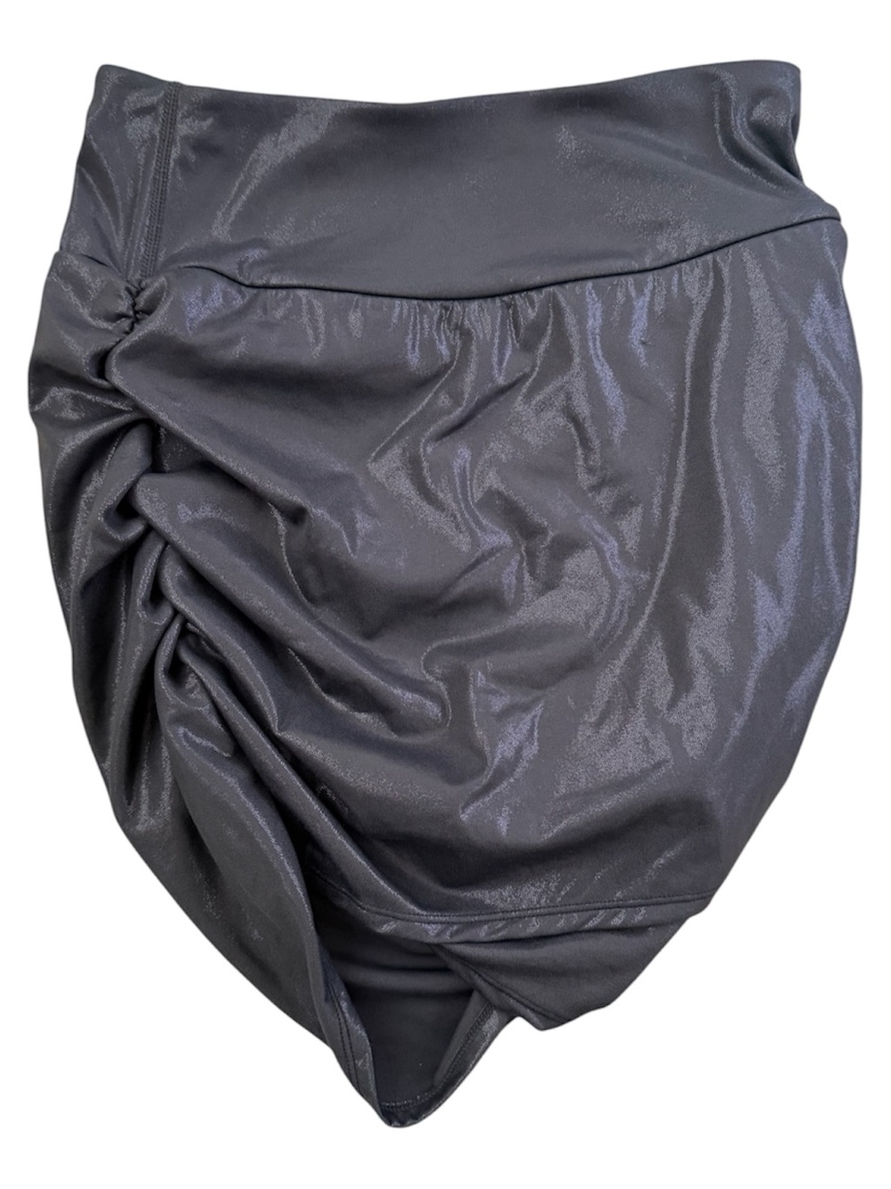 Halara Cloudful Shine Fabric Skirt Short Skort Gathered Side